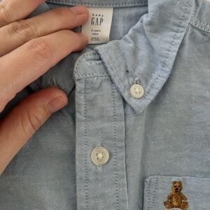 Oxford blue Long sleeve | toddler